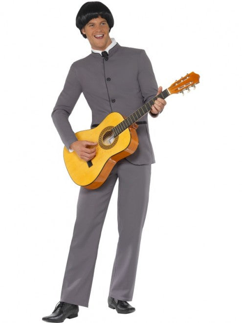 Mens Fab Four Beatles 1960s Icon Band Fancy Dress Costume