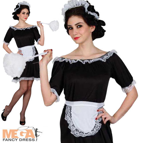 French maid clearance fancy dress uk