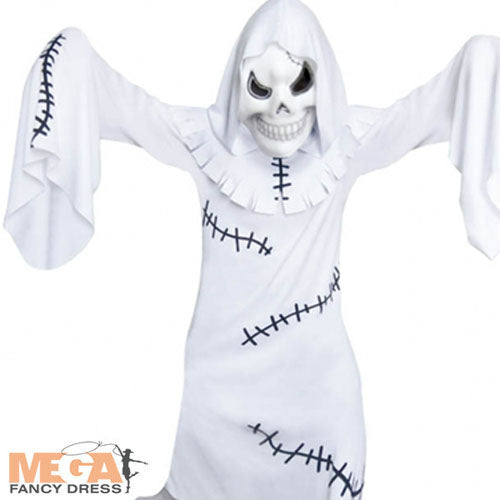 Kids Ghastly Ghoul Spooky Halloween Costume