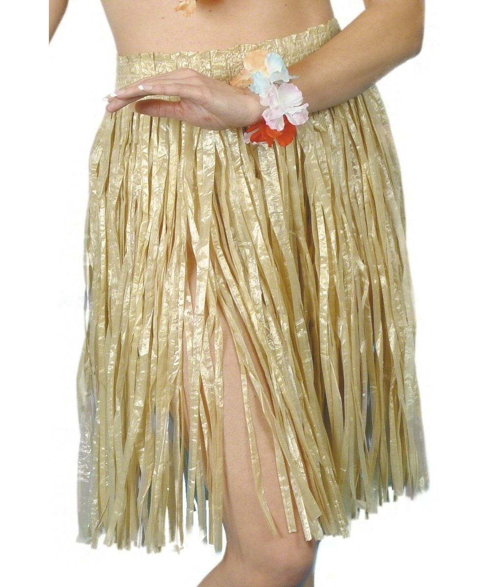 Hawaiian Gold Hula Costume Cultural Dance Outfit