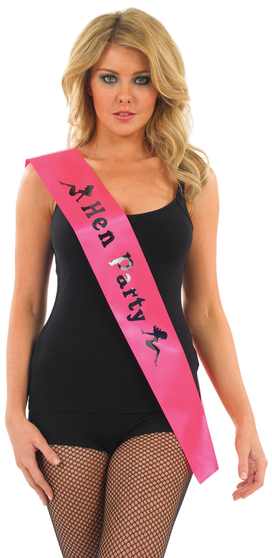 Pink Sash for Hen Party Celebration Accessory