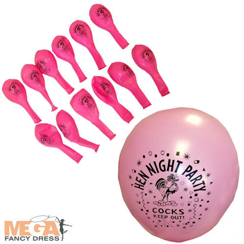 Pink Balloons for Hen Party Celebration Decor