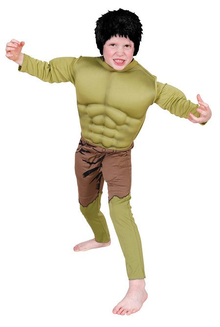 Boys Premium Hulk Superhero Costume