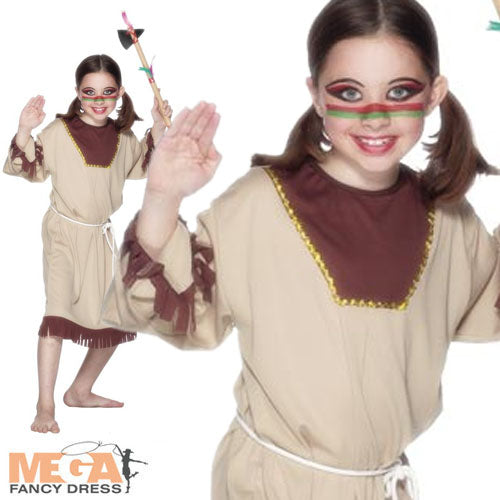 Indian Girl Medium Costume Cultural Outfit