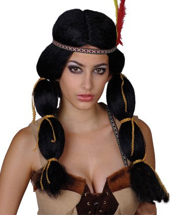 Indian Princess Wig Cultural Hair Accessory