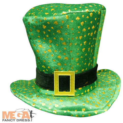 Irish Topper Hat Festive Green Celebration Hat