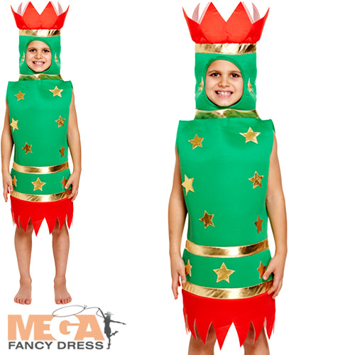Christmas Cracker Kids Festive Party Costume