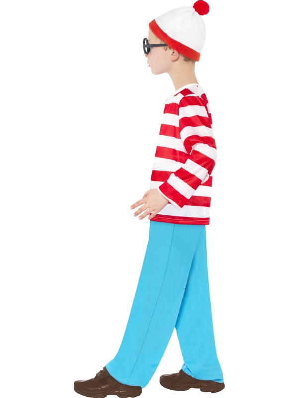 Wheres Wally-Themed Boys Costume