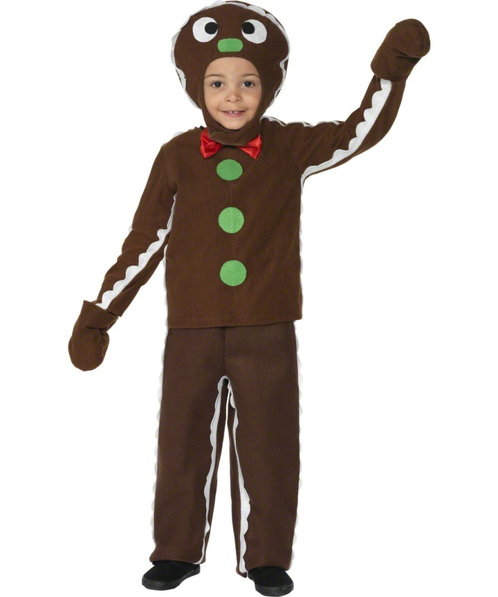 Christmas Kids Little Gingerbread Man Costume
