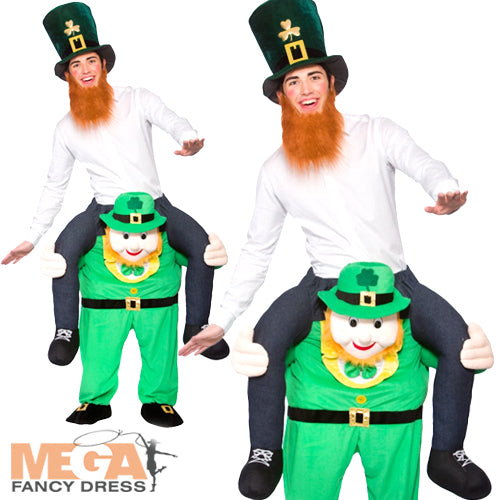 Adults Carry Me Leprechaun St Patricks Day Irish Costume