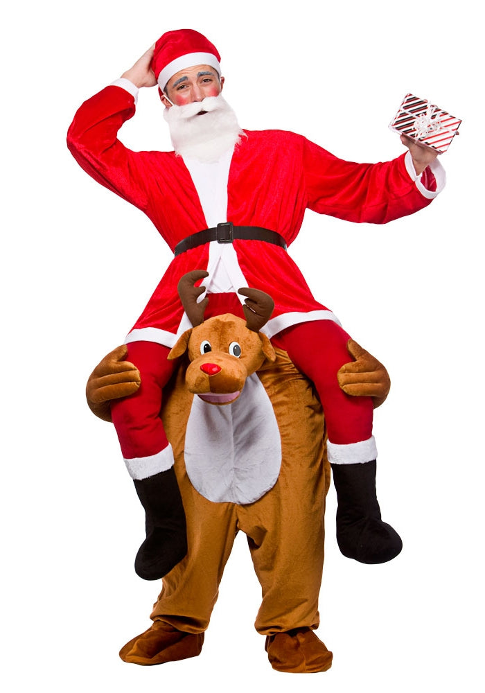 Adults Carry Me Reindeer Christmas Costume