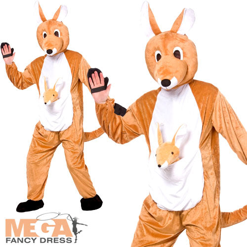 Kangaroo Mascot Australian Animal Costume