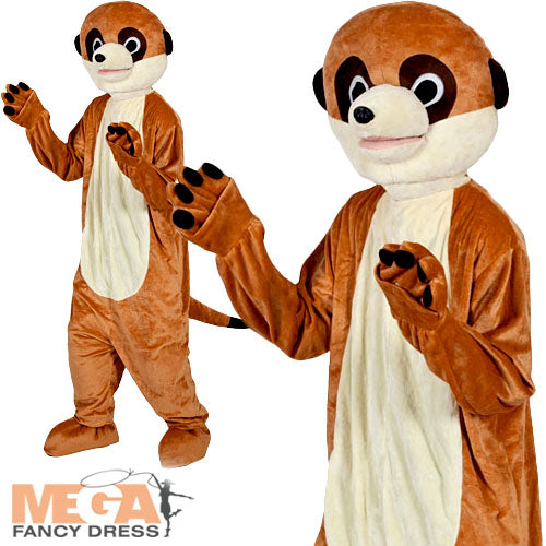 Funny Meerkat Mascot Desert Animal Costume
