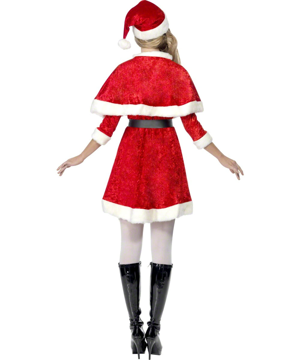 Ladies Miss Santa Mrs Claus Christmas Festive Costume