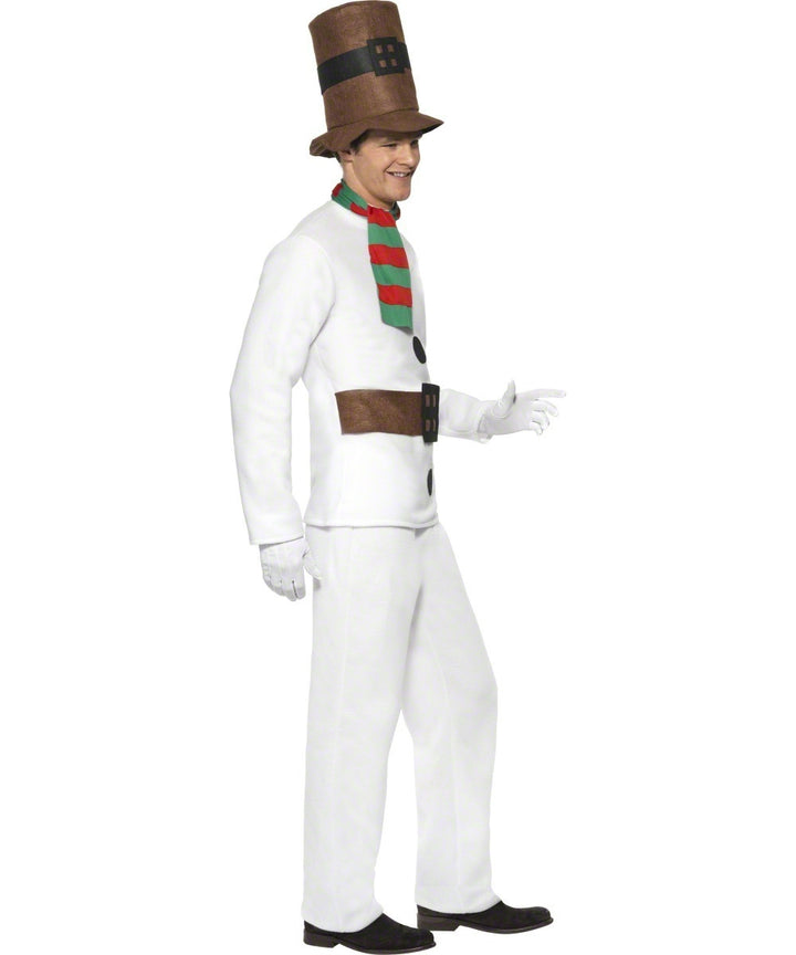 Mens Festive Christmas Mr Snowman Costume
