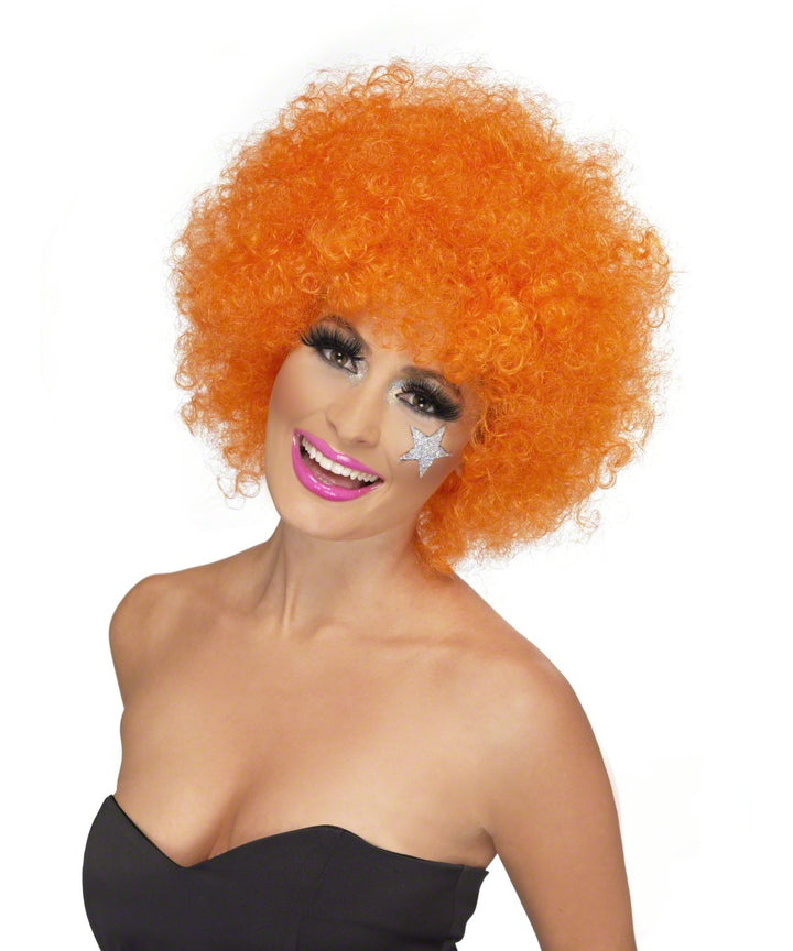 Orange Clown Wig