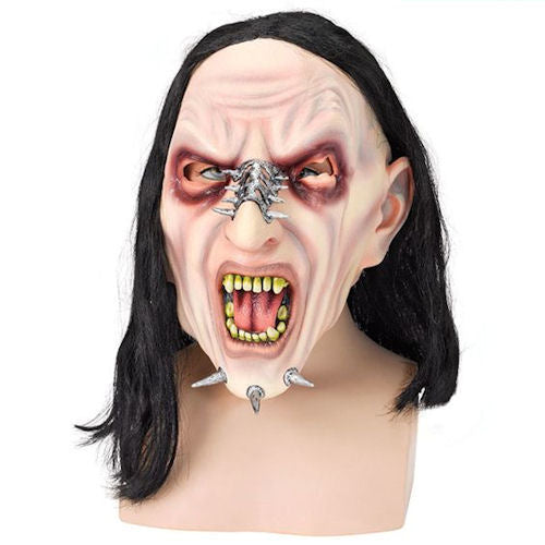 Pierced Monster Mask Scary Costume Accessory