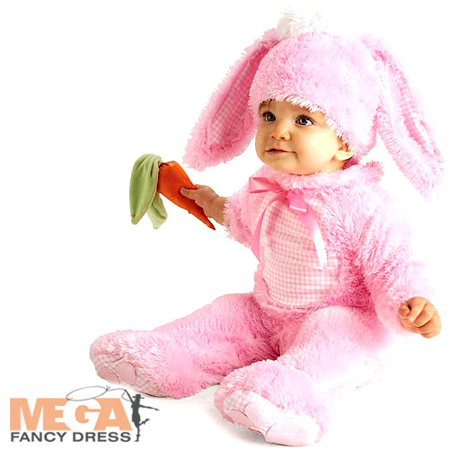 Adorable Pink Precious Rabbit Baby Costume