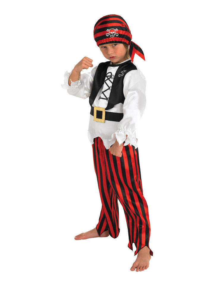 Boys Bandana Pirate Fancy Dress Costume