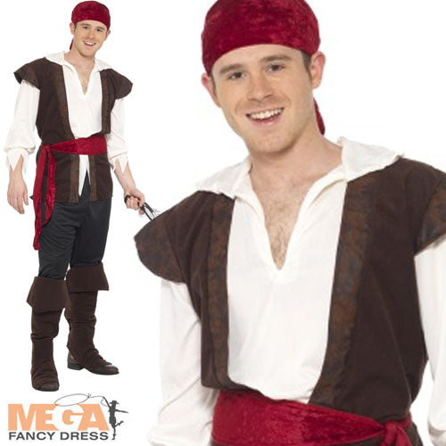 Pirate Man Fancy Dress Costume Pirate Fancy Dress