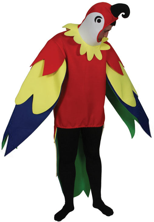 Polly the Parrot Costume Tropical Bird Outfit