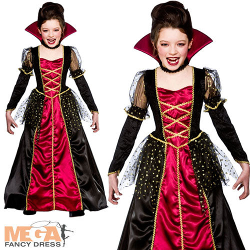 Vampire princess hot sale costume child