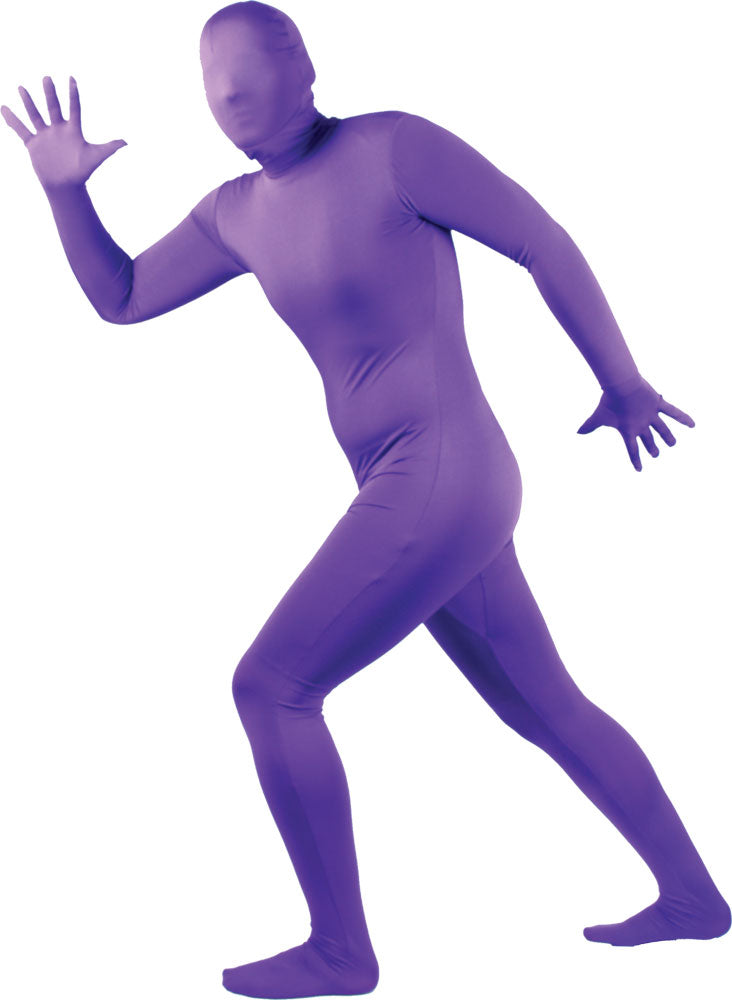 Adult Purple Skinz Themed Bodysuit