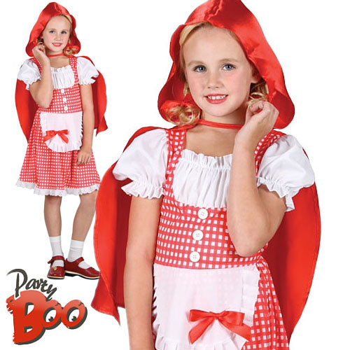 Kid's Story Book Red Riding Hood Costume Large