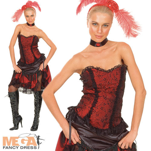 Western Saloon Girl Wild West Entertainer Costume