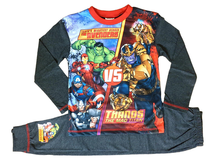 Official Boys The Avengers Vs Thanos Pyjamas