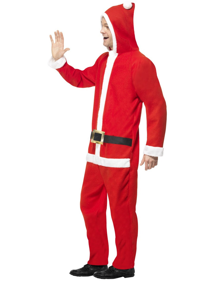 Men's Father Christmas Santa Claus Fancy Dress Festive Xmas Costume