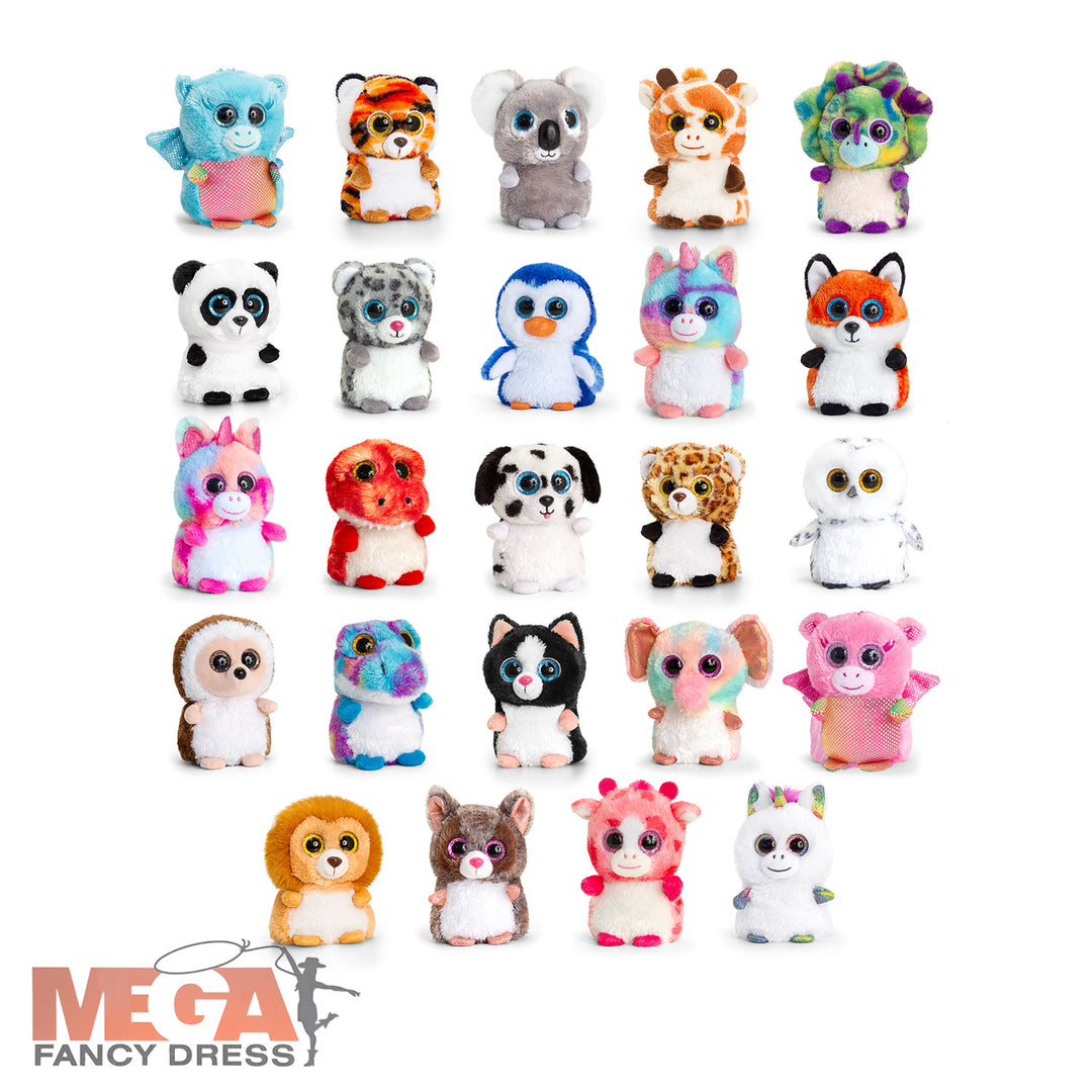 10cm Mini Motsu Animal Plushies (1, Assorted)