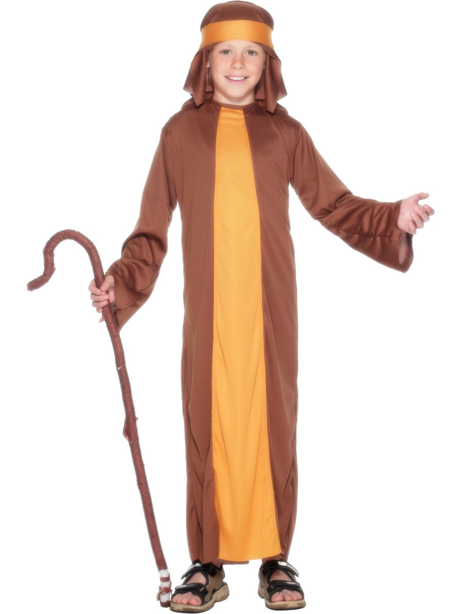 Boys Shepherd Nativity Kids Christmas Fancy Dress Costumes