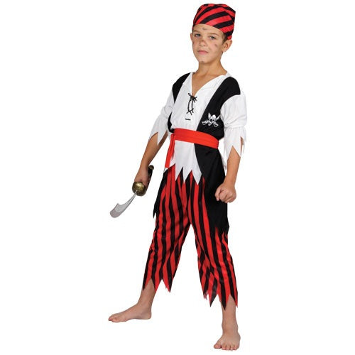Boys Shipwreck Pirate Adventure Costume
