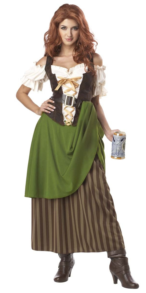 Tavern Maiden Costume Historical Fancy Dress