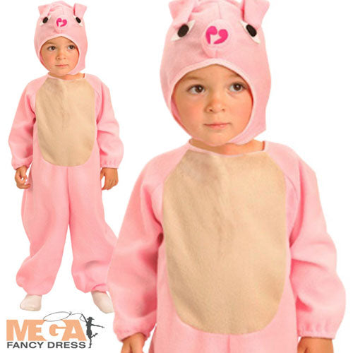 Kids Toddler Pig Cute Farm Animal Costume