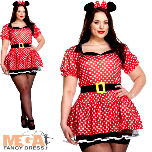Plus Size Sexy Mouse Ladies Playful Rodent Costume