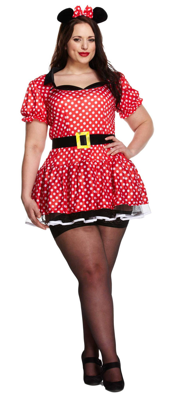 Plus size minnie mouse 2024 costume