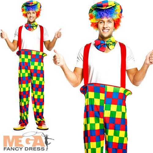 Rainbow Clown Costume