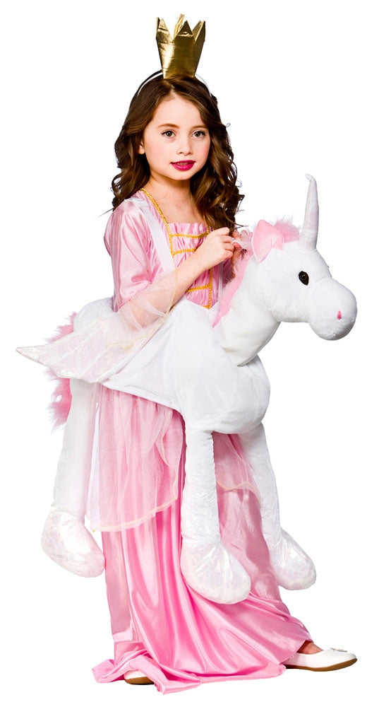 Ride-On Unicorn Costume for Girls Fantasy Outfit