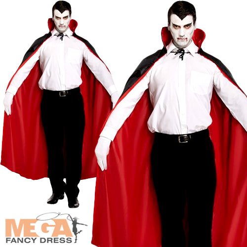 Reversible Red Halloween Cape