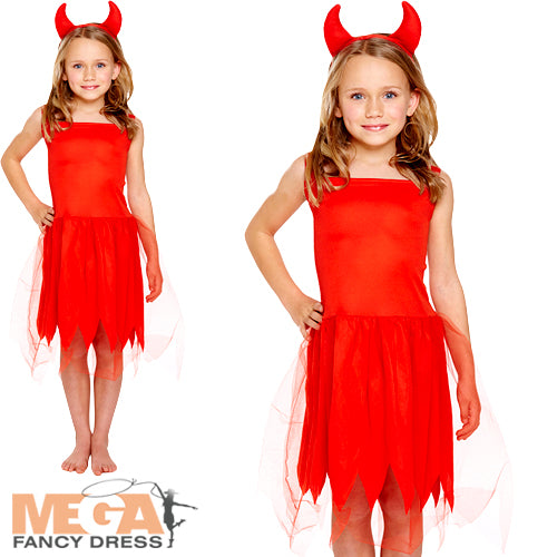 Devil Toddler Girls Costume Cute & Mischievous Outfit