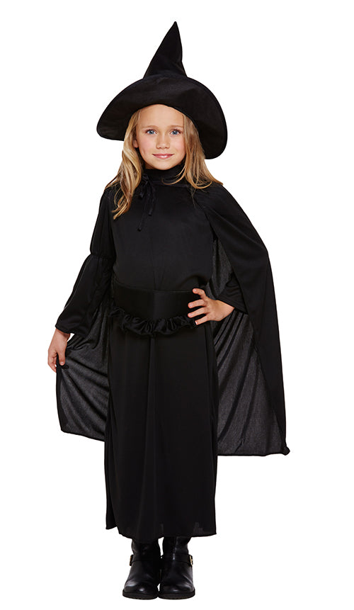 Classic Wicked Witch Girls Evil Sorceress Costume