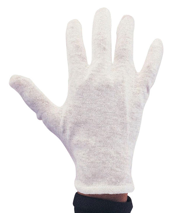 White Cotton Gloves Costume Elegant Hand Accessory
